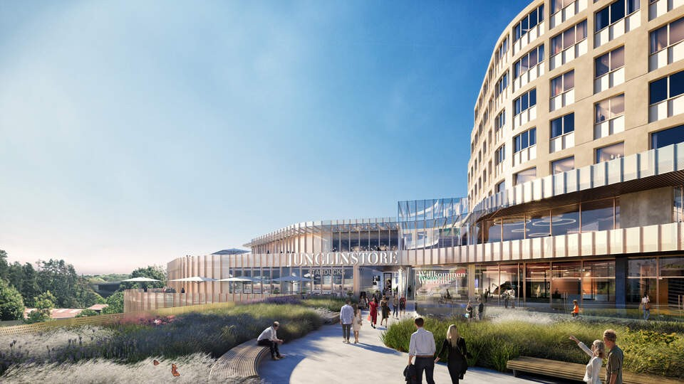 Avenue: a bold mixed-use development in Junglinster for offices, retail and more